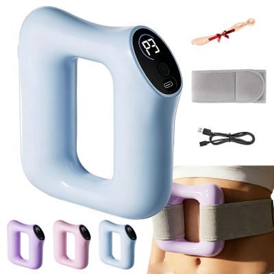 IRXELO Multifunctional Fascia Ring for the Entire Body, 2026 New Fascia Ring Massager for Muscle Recovery & Relaxation, Adjustable 3 Modes/5 Levels Deep Tissue Vibrations (Blue)