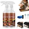 PhoLeuy Powerful Grease Remover for Griddles, Heavy-Duty Grill & Grate Degreaser Spray, Fast-Acting, Deep Clean & Non-damaging Design, for Cleaning Kitchen Grills and Ovens (2pcs) view 1