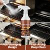 PhoLeuy Powerful Grease Remover for Griddles, Heavy-Duty Grill & Grate Degreaser Spray, Fast-Acting, Deep Clean & Non-damaging Design, for Cleaning Kitchen Grills and Ovens (2pcs) view 4