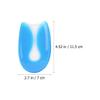 GAROZATION Silicone Heel Cushion Inserts 4pcs U-Shaped Soft Anti-wear Heel Pads for Foot Care and Shock Absorption, Suitable for Sports and Daily Shoe Insoles view 2