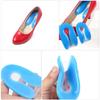 GAROZATION Silicone Heel Cushion Inserts 4pcs U-Shaped Soft Anti-wear Heel Pads for Foot Care and Shock Absorption, Suitable for Sports and Daily Shoe Insoles view 3