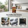 npcluo Powerful Grease Remover for Griddles, 2026 New Fast-Acting Heavy-Duty Grill Degreaser Spray,Heavy-Duty Grill Grate Degreaser Spray,Ideal for Cleaning Kitchen Grills and Ovens (White 1pcs) view 2