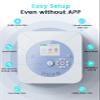 28-Day Automatic Pill Dispenser (1X Daily, 2-Tray) with App & On-Device Setup, LCD Display, Digital Lock, Sound & Light Alerts Smart Medication Organizer for Seniors & Caregivers (White) view 4