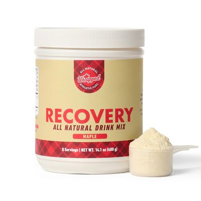 Untapped Maple Recovery Powder 8 Servings, 14.1 oz | 3:1 Carb-to-Protein Ratio with Milk, Egg Whites & Maple Sugar | Post Workout Recovery Powder for Athletes, Running, Cycling & Training