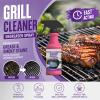 Fast-Acting Heavy-Duty Grill Degreaser Spray, BBQ Cleaner for Grill Grates, Smokers and Outdoor Grills, Grease Dissolver and Smoke Residue Remover, 4 Fl Oz (2Pcs) view 2