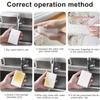 100 Pack Magic Sponge Eraser, Cleaning Melamine Sponges in Bulk, Multi Surface Power Scrubber Foam Cleaning Pads - Kitchen, Bathtub, Floor, Baseboard, Bathroom, Wall Cleaner view 4