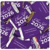 102 Pcs Purple Graduation Class Of 2026 Assorted Wrapped Chocolate Miniatures For Party Favors, Goodie Bags, Gifts And More (1.8lb Bag) - No Assembly Required view 1