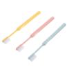 COSMEVIVI Soft Toothbrushes Travel Kit 3pcs with Crystal Case, Extra Soft Bristles for Sensitive Gums, Adult Manual Toothbrushes in Ice Cream Colors for Home and Travel Use view 1