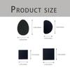 Leewoth 8 Pcs Non-Slip Shoe Pads, Self-Adhesive Rubber Sole Protectors, Anti-Skid Shoe Grips for High Heels & Leather Shoes, Noise Reduction Bottom Stickers (Black) view 2