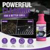 Fast-Acting Heavy-Duty Grill Degreaser Spray, Bbq Grill Cleaner Spray for Outdoor Grills, All Purpose Heavy Duty Cleaner for Burnt Food & Stubborn Grease (2pcs) view 3