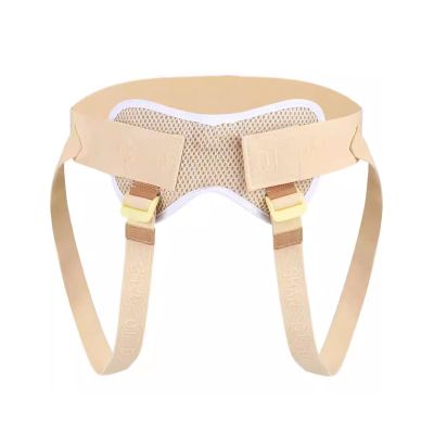 HXYhydrypd Hernia Belt for Men & Women, Inguinal Truss Support with 4 Silicone Packs, 360 Wrap-Around Breathable Honeycomb Groin Hernia Belt, for Daily & Post-Surgery Recovery(Under 80cm)