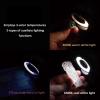 10-30x HD Jewelry Magnifier with Light, Three-Source Ring-Shaped Magnifier, 375nm Uv Lamp/4000K Warm Light/6500K White Lamp, for Identification view 2