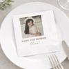 Personalized Napkins for Birthday Napkin for Family Friends All Ages - Unique Fanny Birthday Party, Napkins with Photo Text Custom Cocktail Birthday 2 view 1
