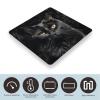 A Black Cat on A Black Background Digital Body Weight Scale High Precision Bathroom Scale with LCD Display, Accurate Weight Scale for Home view 3