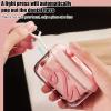 2PCS Automatic Pop-up Portable Floss Dispenser, Travel Floss Picks with Case, Flosser Dispenser Storage Case, Portable and Refillable Flosser Holder Boxes, for Teeth Cleaning, for Home view 2