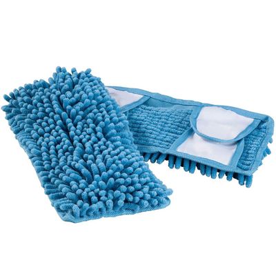 Gajula.Enterprises Chenille Mop Pads, 2-Pack 12" x 6" Each