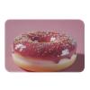 Vuiopuf Donut Print Crystal Velvet Floor Mat Soft Plush Cushion for Shower Sink Kitchen, Prevents Tripping