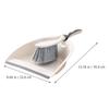 Healifty Mini Dustpan and Brush Set, Portable Handheld Broom with Dustpan, 2pcs Household Cleaning Tool for Desktop and Small Surface Sweeping view 2