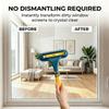 2-in-1 Multifunctional Mesh Screen & Window Cleaner Brush, Detachable Screen Cleaner Tool with Squeegee, Wet and Dry Dual-Use Blind Cleaner for Patio, Door, Porch Screens (1PC-D) view 4