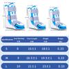 SJRYSJIHM Children Ankle Support, Foot Orthosis Brace Padded, Night Support Brace Splint, Adjustable Protector with Front Protection Plate for Sprained Ankle Recovery.(Left+Right,Large) view 2