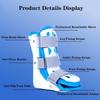 SJRYSJIHM Children Ankle Support, Foot Orthosis Brace Padded, Night Support Brace Splint, Adjustable Protector with Front Protection Plate for Sprained Ankle Recovery.(Left+Right,Large) view 4