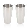 2Pcs Milkshake Mixing Cup, 16cm/6.3in 750ml 304 Stainless Steel Immersion Blender Cup Rust Proof Portable Bar Shaker Bottle for Ice Cream, Fruit, Salad view 1