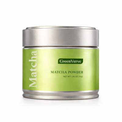 Matcha Powder Organic Ceremonial Grade - Pure Green Tea Powder Premium Japanese Stone Ground Matcha for Latte, Baking, Smoothies & Drinks, Ultra-Fine 1000 Mesh, Unsweetened Tin (1.06 oz / 30g)