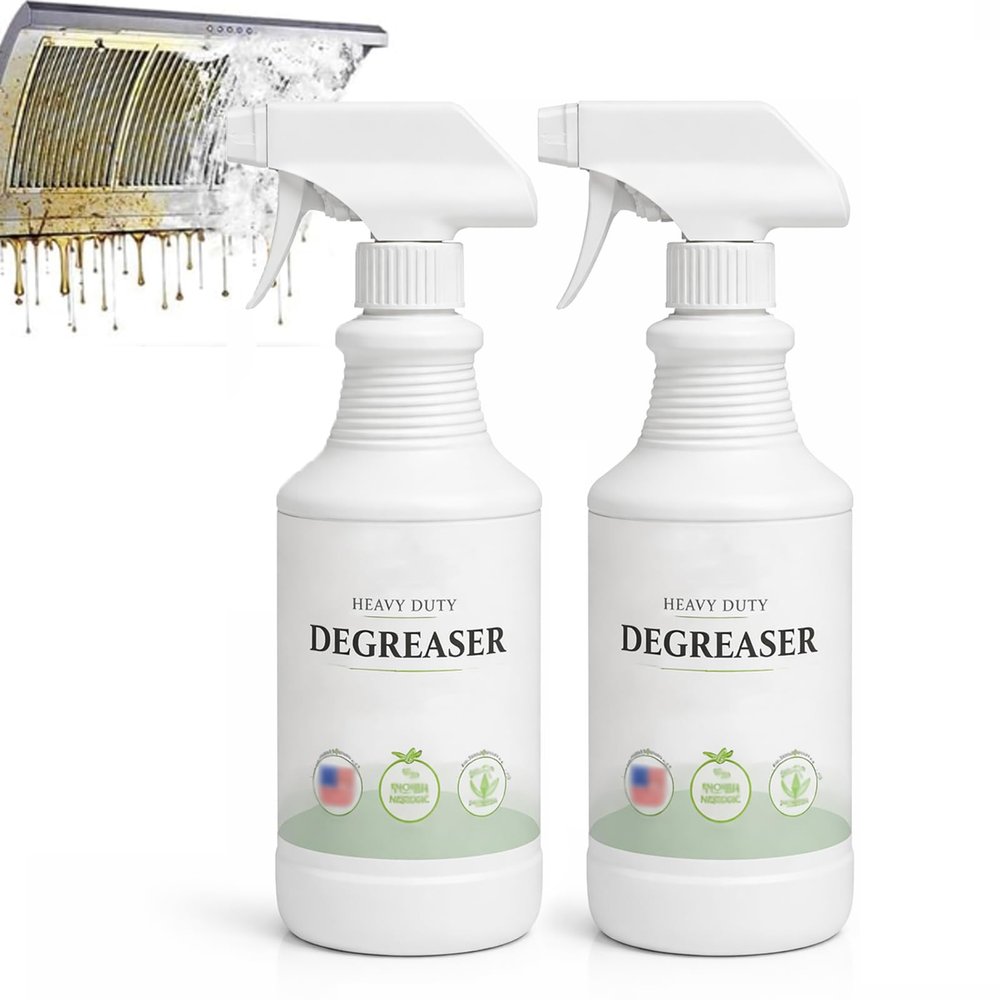 Virela Degreaser, Virela Heavy Duty Kitchen Degreaser Oven Cleaner, Heavy Oil Cleaner Stain Deep Clean For Multi-Surface Cookware, Countertop, Hold, Oven, Stove, Range, Racks, Grills, Bbq (2PCS)