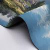 Vuiopuf Mountain Lakes Print Crystal Velvet Floor Mat Soft Plush Cushion for Shower Sink Kitchen, Prevents Tripping view 3