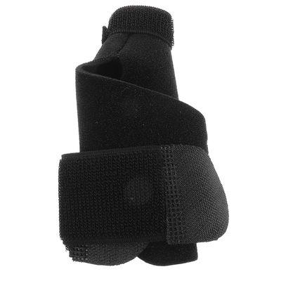 JUMPLAWN Universal Aluminum Plate Thumb and Wrist Brace with Compression Support, Black-grey Soft Finger Sleeve for Sports and Injury Prevention, Hand and Foot Thumb Protector,