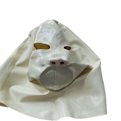 Latex Mask Inner Sheath 15cm Long Nose Tube Rubber Hood (XXL)