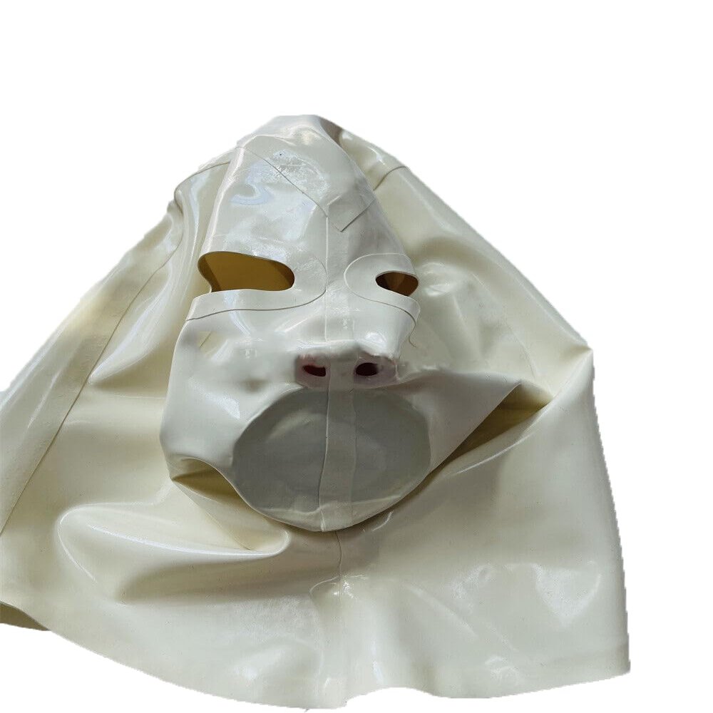Latex Mask Inner Sheath 15cm Long Nose Tube Rubber Hood (XXL)