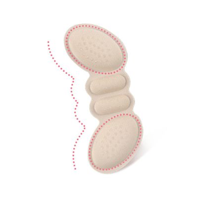 ibasenice 3 Pairs High Heel Pads and Anti-Slip Heel Grips Thin Cushions for Women Prevent Blisters and Foot Rubbing Comfortable Adhesive Inserts for Pumps