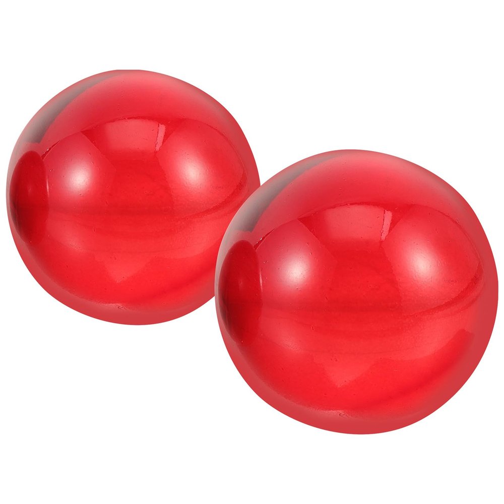 KICHOUSE Hand Fitness Balls 1 Pair Resin Hand Massaging Balls Portable Small Rolling Handballs and Stress Relief