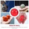 KICHOUSE Hand Fitness Balls 1 Pair Resin Hand Massaging Balls Portable Small Rolling Handballs and Stress Relief view 3