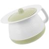 DIYEAH Covered Urinal Pot with Lid Thickened Portable Bedpan Urine Pot for Home Use Elderly Disabled Adults and Bedroom Bathroom Safety view 1