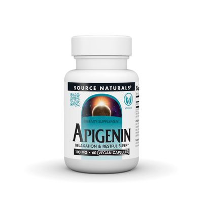 Source Naturals Apigenin, 100 mg - 60 Vegan Capsules