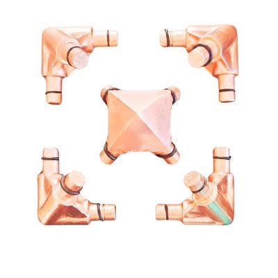 Copper Giza Pyramid Kit 1/2 Inch USA (L Type and M Type) UK, Europe, Canada, Australia Solid Copper Connectors only for Healing Energy, Relaxation, Pranayama, Sleep, Meditation Accessory Tool