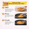 Korean Kimchi Pancake Mix Kit, Crispy Savory Pancake Base with Kimchi Sauce, Easy Home Cooking Meal Kit, 7.41oz (210g), Makes 2 Pancakes view 3