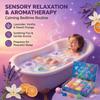 Natural Bath Bombs for Kids, Bath Bomb with Surprise Inside, 12-Pack Surprise Bath Bombs for Kids, Ocean Theme Bathes Fizzies Natural Sea Salt Color Changing Spa Bathing Balls (B 2PC) view 3