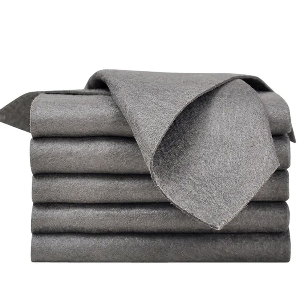 10 Pack Thickened Magic Cleaning Cloths Reusable Lint Free Microfiber Cleaning Cloths for Windows Mirrors Glass and Cars Streak