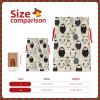 Moxquju Snow Penguin (2) Print Christmas Drawstring Gift Bags, Reusable Candy Treat Bags For Holiday Birthday Party view 4
