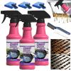 BIBIFACTORY Fast-Acting Heavy-Duty Grill Degreaser Spray, 120ml/4 Oz BBQ Grill Cleaner Spray, All Purpose Kitchen Grease Remover for Outdoor Grills Grates, Vent Hoods, Stove Top, Drip Pans (3PCS) view 1