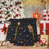 Moxquju Space Planets (1) Print Christmas Drawstring Gift Bags, Reusable Candy Treat Bags For Holiday Birthday Party view 2