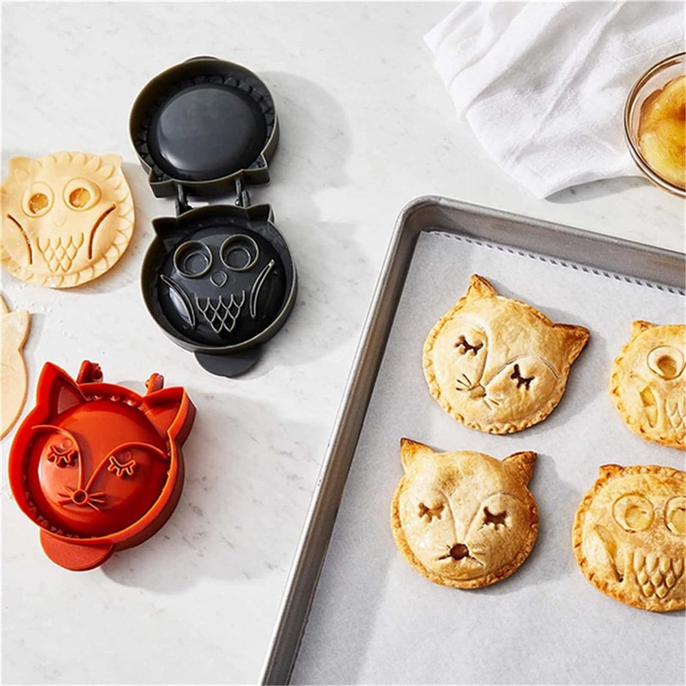Owl Hand Pie Set Fruit Pie Pie Molds Christmas Baking Owl Shape