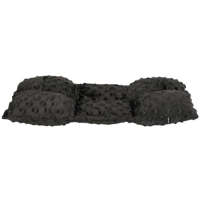 Chewtoyo Car Safety Accessory for Women, Black Ostomy Seatbelt Pillow, Post-Surgery Support for Stoma Bag & Illeostomy, Cotton Polyester Fiber, Driving Comfort
