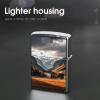 Autumn Rainy in The Valley Lighter Case for Men, Flip-Top Metal Lighter Cover Holder Box for Outdoor, Shockproof Protective Lighters, Personalized Lighters Housing Shell for Gift view 4