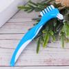 Homoyoyo 5pcs Dual Head Denture Toothbrushes Blue Double Sided Cleaning Brush Portable Denture Care Tool for Home Oral Hygiene view 4