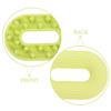 ZUNOXAZ Silicone Hair Scalp Massager Brush Small Hair Shampoo Brush Soft Bristles Scalp Exfoliator Scrubber for Shower and Relaxing Massage Light Green view 3