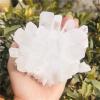 Stone Transparent White Quartz Crystal Cluster Gift(500-600g) view 3